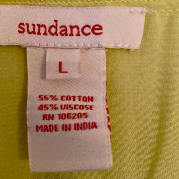 Sundance Light Weight Top Long Sleeve Large - Picture 5 of 9